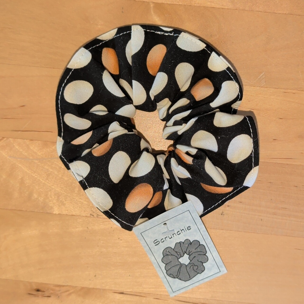 Chicken Egg scrunchie elastic ponytail hair accessory Novelty Handmade
